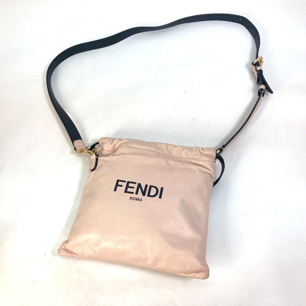 FENDI Black Leather Shoulder Bag - Picture 9 of 15